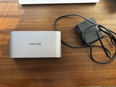 Minisopuru Upgrade DisplayLink Docking Station Triple Monitor for MacBook