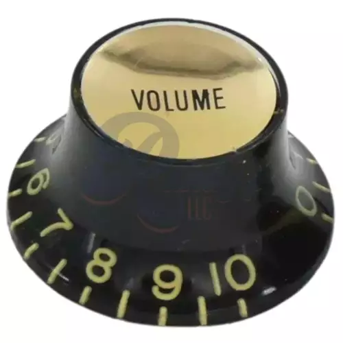 Advanced Plating | Historic CAB Top Hat/Reflector Volume Knob - Fits Gibson®