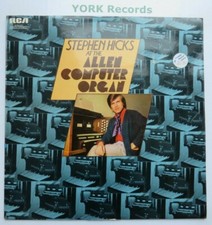 STEPHEN HICKS - At The Allen Computer Organ - Ex Con LP Record RCA International