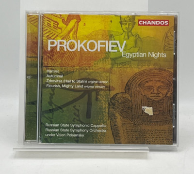 Prokofiev: Egyptian Nights CD Chandos Poliansky Russian State Symphony Orchestra
