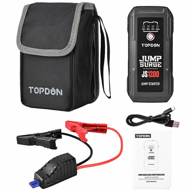 TOPDON JS1200 1200A Car Jump Starter for sale online eBay
