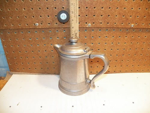 Café/tetera de peltre 1977 Country Ware - Imagen 9 de 9