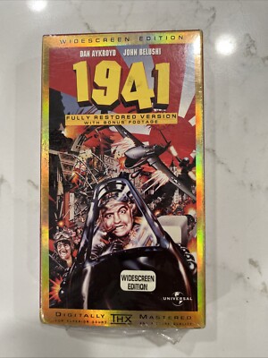 1941 (VHS 1998)  New Sealed John Belushi  Widescreen Bonus Footage