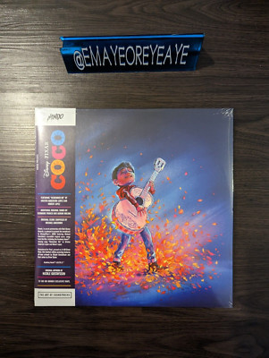 COCO Original Motion Picture Soundtrack 2XLP Clear Splatter Vinyl Mondo IN HAND