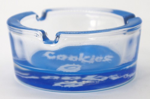 Glass Ashtray 3" Round Thick Glass Smoking for Cigarette Cigar Indoor & Outdoor - Picture 3 of 5