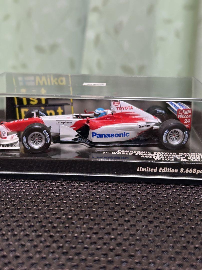 ミニカー MINICHAMPS Panasonic Toyota Racing TF103 Minichamps 1/43 Panasonic Toyota Racing TF102 | eBay