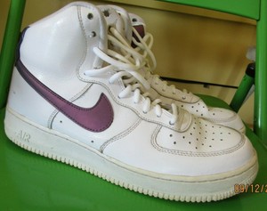 nike leather high tops