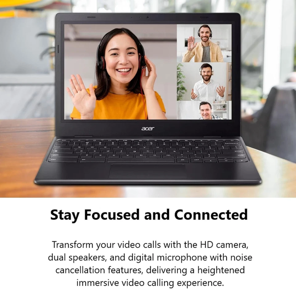 Acer 11.6" Chromebook 311 Business Laptop,Intel Celeron N4500,4GB RAM,64GB eMCC - Image 4 of 4