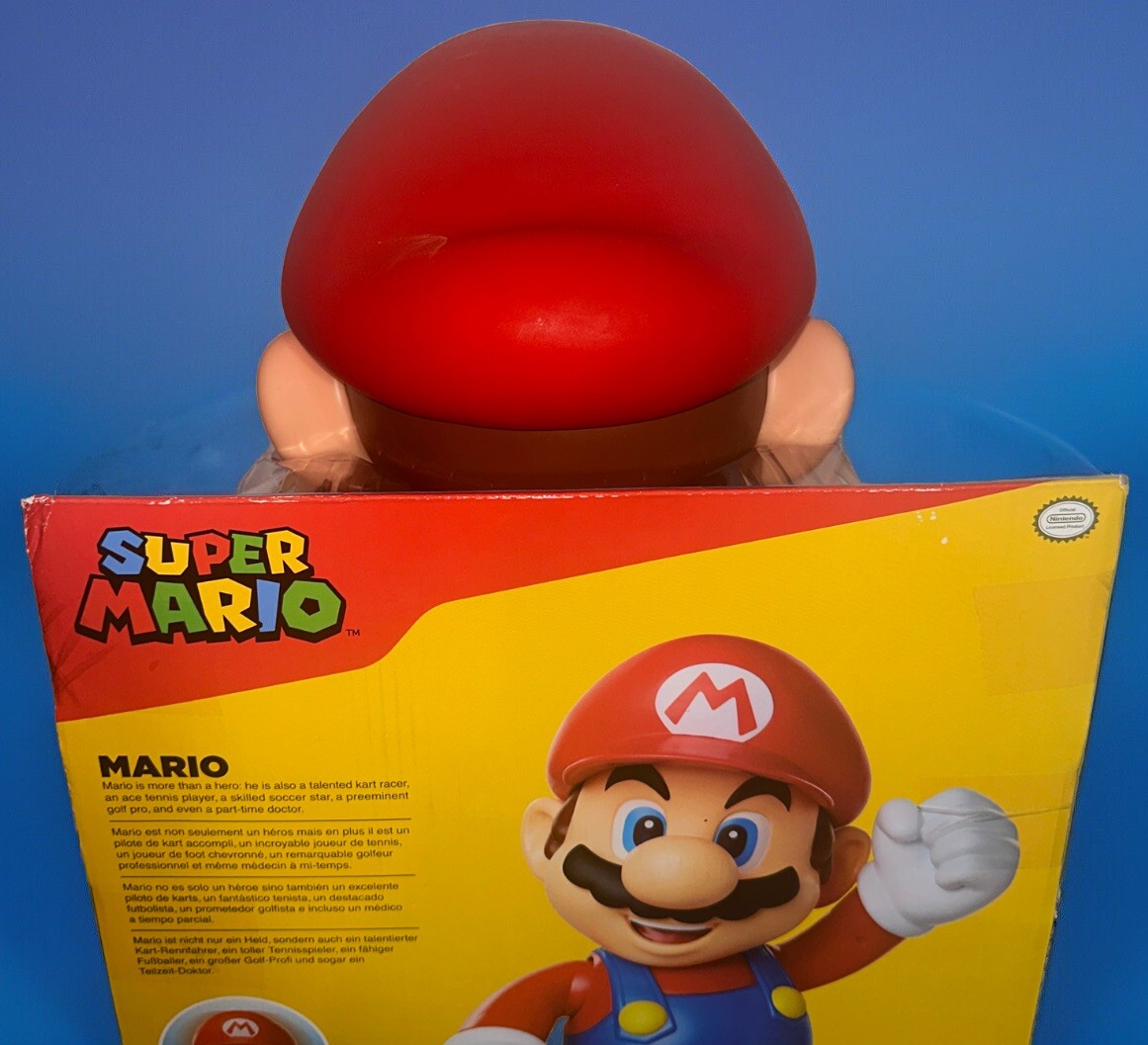 NEW Nintendo Super Mario 20” Inch Figure Big Jumbo Size Toy