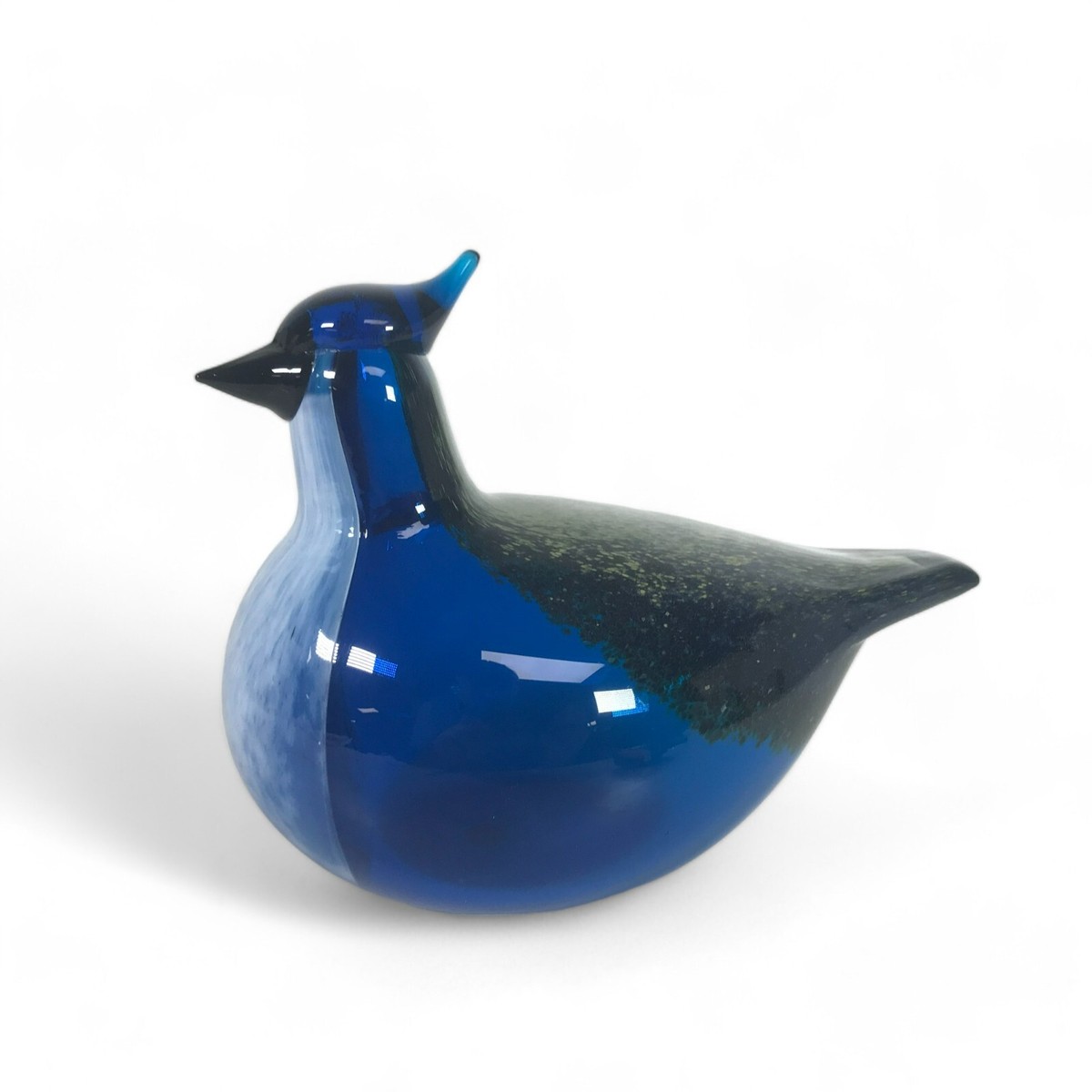 工芸品  birds oiva toikka Mountain bird iittala OIVA TOIKKA American Mountain Glass Bird Signed