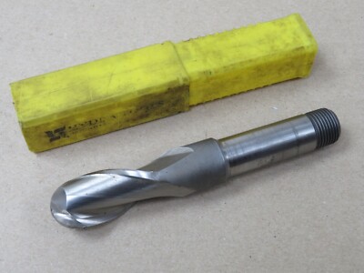 Hydra 20 mm 2 Flöte HSCo Schraubenschaft lange Serie Kugelnasenschlitzbohrer MC1139