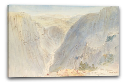 Kunstdruck Edward Lear - Agia Paraskevi, Epirus, Griechenland
