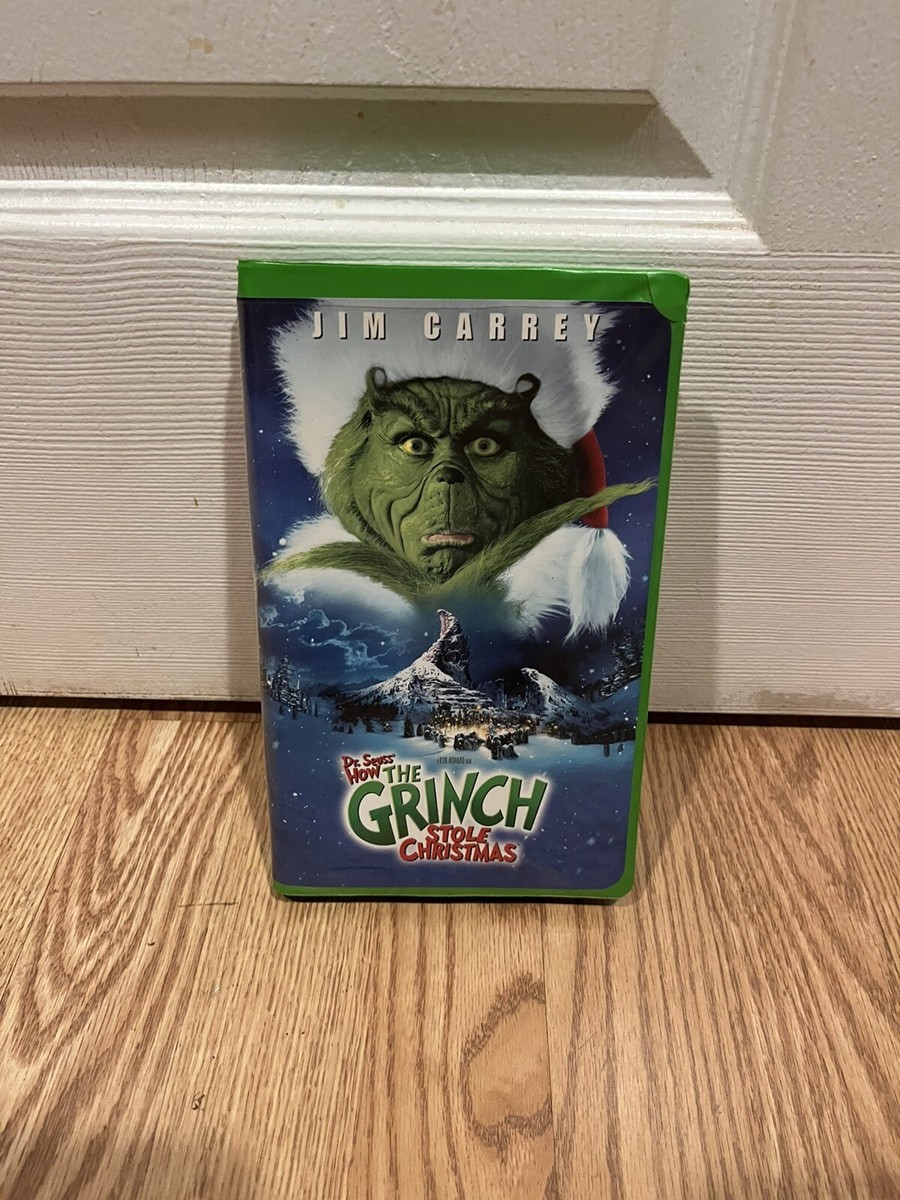 How the Grinch Stole Christmas (VHS, 2001) Jim Carrey