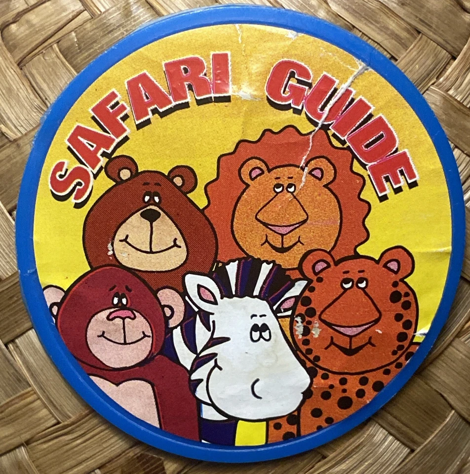 Sombrero cubo de paja "Guía de safari" de colección de los años 80 - Disfraz para niños jóvenes sombrero de vestir Foto 3 de 4