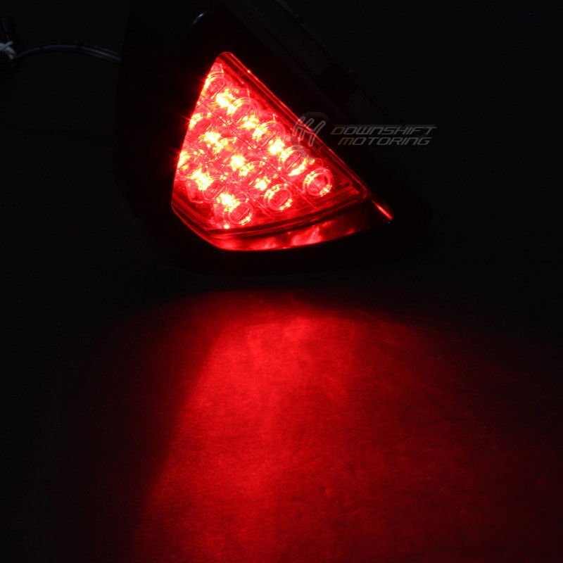SPORTY F1 Style Triangle 12-LED Rear Stop Tail 3rd Brake Lights ...