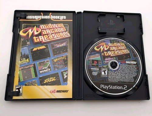 Midway Arcade Treasures Sony PlayStation 2 PS2 Complete CIB - Picture 4 of 4