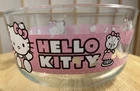 Pyrex Hello Kitty Container Glass Storage -NO Lid- USA 7201 4-Cups Food Kitchen