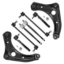 8 Piece Suspension Kit Control Arms Ball Joints For 2012 - 2019 Nissan Versa