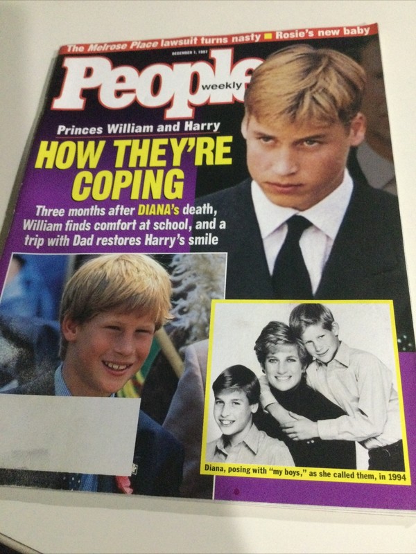 People Prince William and Harry Howthey’re coping 1997