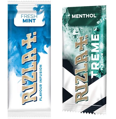 Rizla Xtreme Menthol / Fresh Mint Cards Rizla Aroma Cards Karten 1-25 Stück
