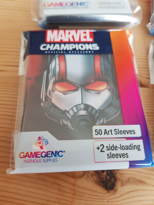 Marvel Champions: Art Sleeves (Ant-Man, 2x Cap. Marvel, She-Hulk..)