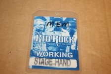 Kid Rock  -  Plastic Backstage Pass - Free Shipping -