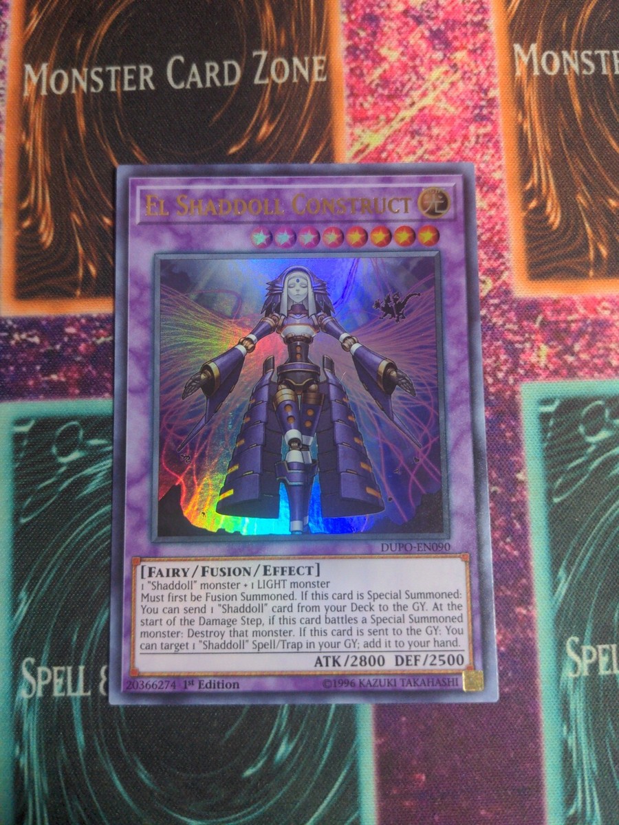 Yu-Gi-Oh! El Shaddoll Construct DUPO-EN090 1st Edition Ultra