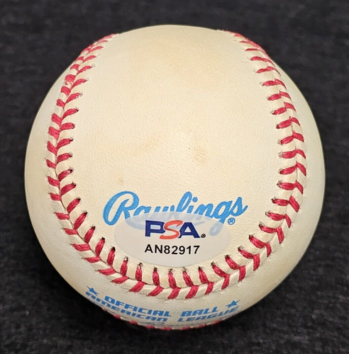 HAL NEWHOUSER Signed AL MVP 1944-45 Official Baseball-HOF-DETROIT TIGERS-PSA - Picture 4 of 8
