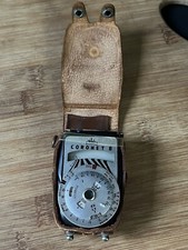 Vintage WALZ Coronet B ASA Standard Camera Light Exposure Meter Made In Japan