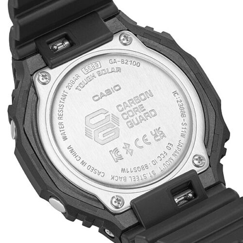 新品未使用　CASIO G-SHOCK GA-B2100-1A1JF 腕時計(デジタル) 時計 メンズ 再入荷