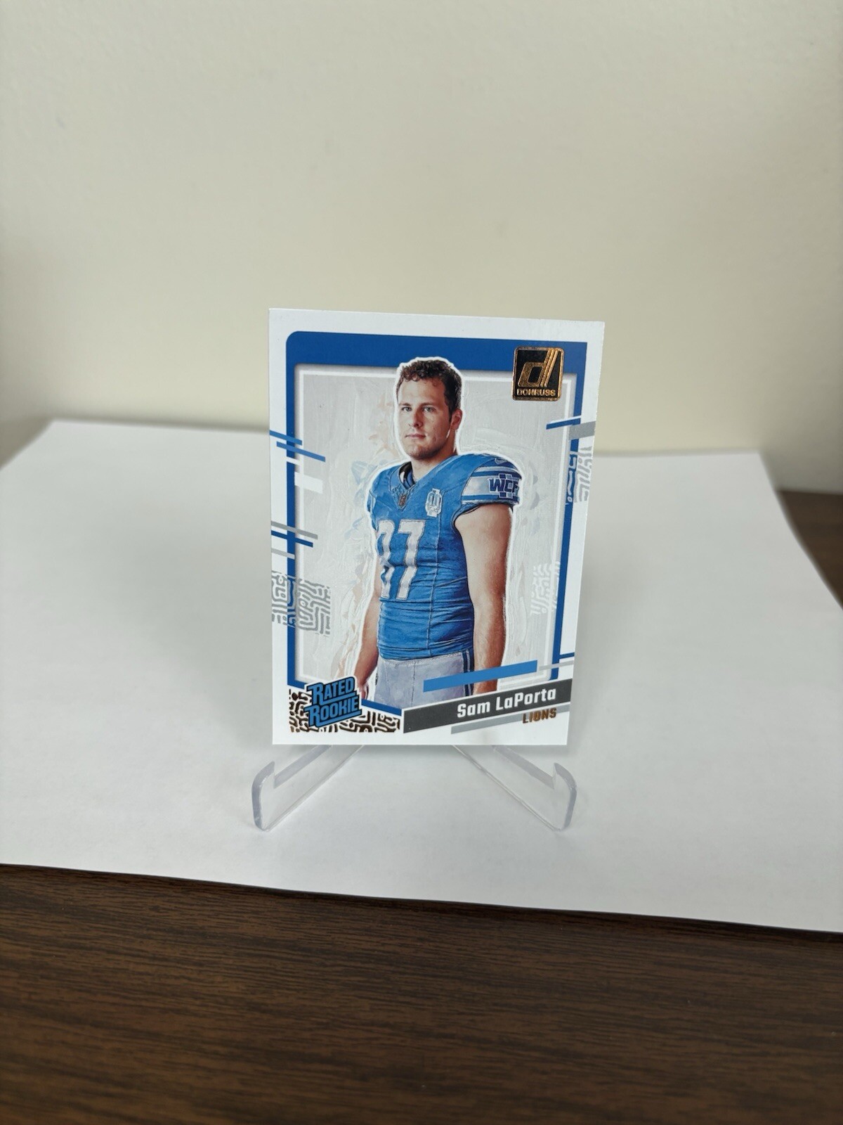 2023 Donruss Rated Rookies Portrait#12 Sam LaPorta 