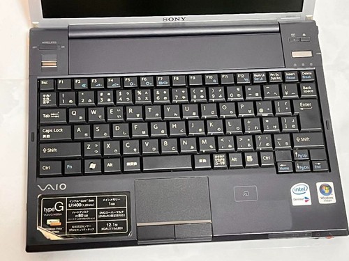 SONY VAIO Type G VGN-G1KBNA Core Solo U1400 1.2GHz 1 Core HDD 80G RAM 1GB 12.1in - Picture 4 of 20