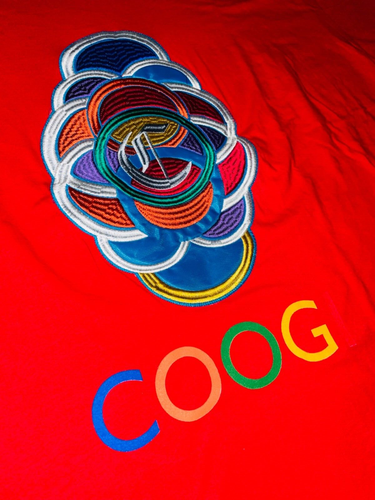 Camicia vintage COOGI Australia logo 3d rialzato rosso nuova con etichetta 4XL XXXXL - Foto 6 di 18