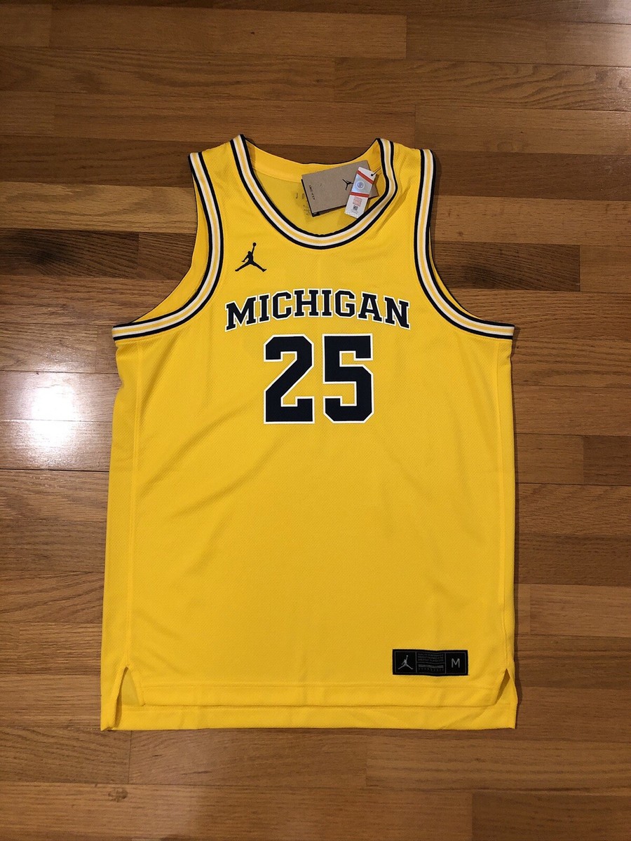 【NIKE/JORDAN】ミシガン大学　ミシガン・ウルヴァリンズ New M Nike Air Jordan Michigan Wolverines Juwan Howard #25