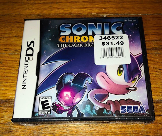 Sonic Chronicles: The Dark Brotherhood Nintendo DS 2008 Sega
