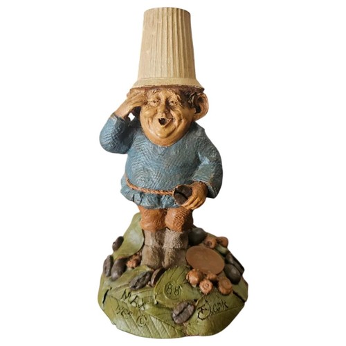 Figurina Tom Clark Gnomes MAX Edizione 1985 #88 Penna Inchiostro Firmata 4,75" Ritirata COA