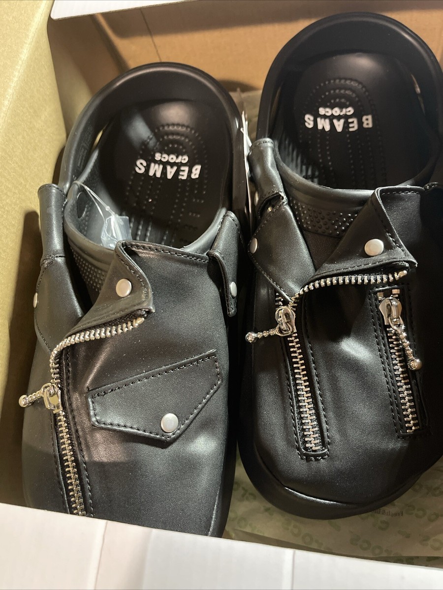 Crocs X Beams Classic Clog 'Beams Black' (210582 001) - Size Crocs X Beams Classic Clog 'Beams Black' (210582 001) - Size