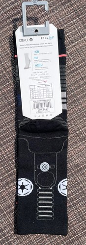 NWT Women’s Stance Disney Star Wars Star Destroyer Crew Socks Size 8-10.5 - Picture 2 of 3