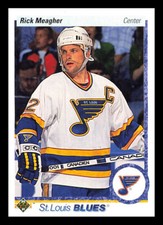 Rick Meagher #285 1990-91 Upper Deck St. Louis Blues