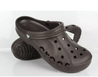 Crocs Chocolate Brown Baya Unisex Clog  Size 9 or 11 #B1867 Crocs Baya Clogs main image 3
