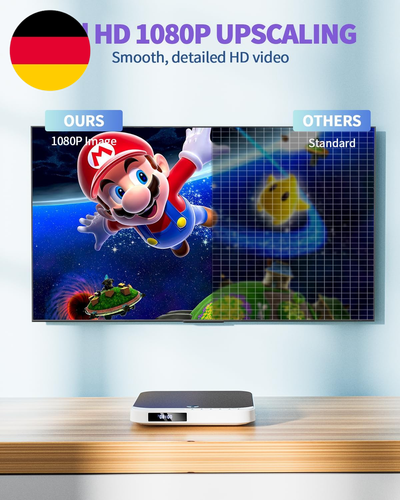 Desobry Dvd-Player Für TV, Mini-Dvd-Player HDMI, Kompakter Dvd-Player Für Alle R - Bild 6 von 12