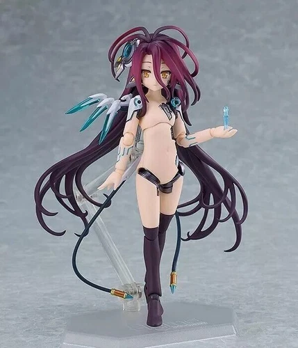 Modellino Anime Girl Figma#604 No Game No Life Zero PVC nuovo in scatola regalo 13 cm - Foto 2 di 14