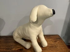 Lovelonglong Plush Leather Dog Mannequin Model