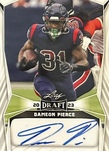 2023 Leaf Draft Dameon Pierce #BA-DP1
