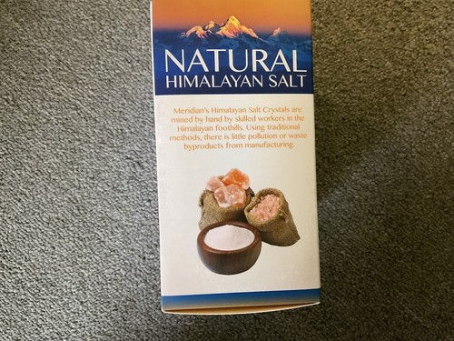 7-Watt MERIDIAN~ Hand Carved Natural Himalayan Salt Night Light #10610 New - Picture 3 of 3