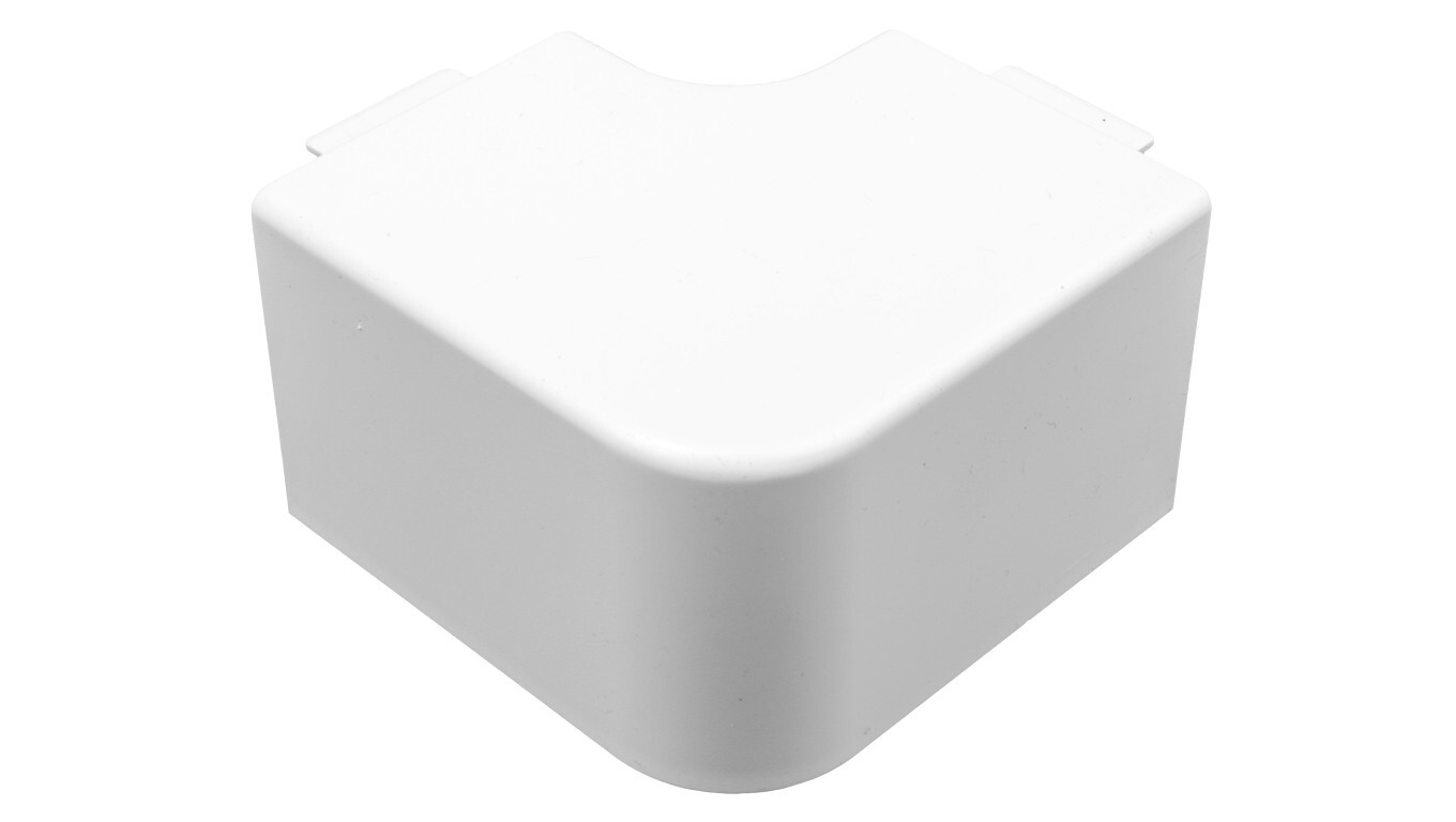 Flat channel corner WDK 60x60 HF60060RW white 6192912 /2 pcs/ /T2UK