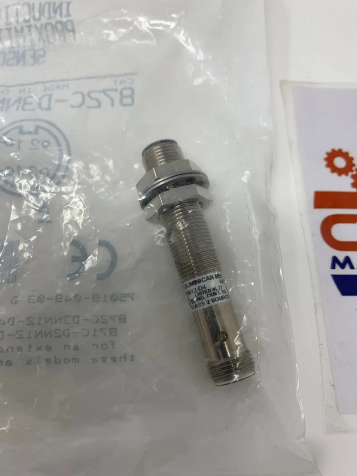 Allen-Bradley 872C-D3NN12-D4 12mm Barrel Inductive Proximity Sensor 10-30VDC - Image 3 of 3
