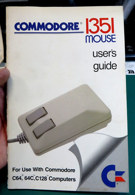 - COMMODORE 1351 MOUSE User's guide -