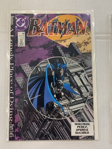Batman #433, 437, 438, 439, 440, 441, 442! 1989! 1st Tim Drake as Robin! - Picture 6 of 8