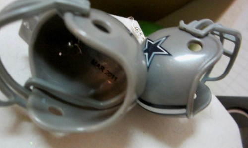 BIG UNIQUE Dallas Cowboy Earrings 925 NFL Football Helmet USA NORA'S - Picture 8 of 10